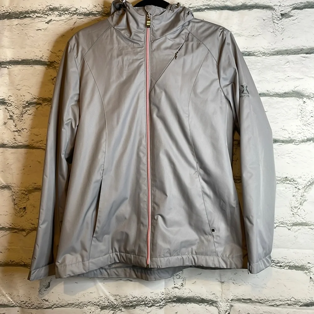 Zeroxposur Women's Gray Hooded Jacket